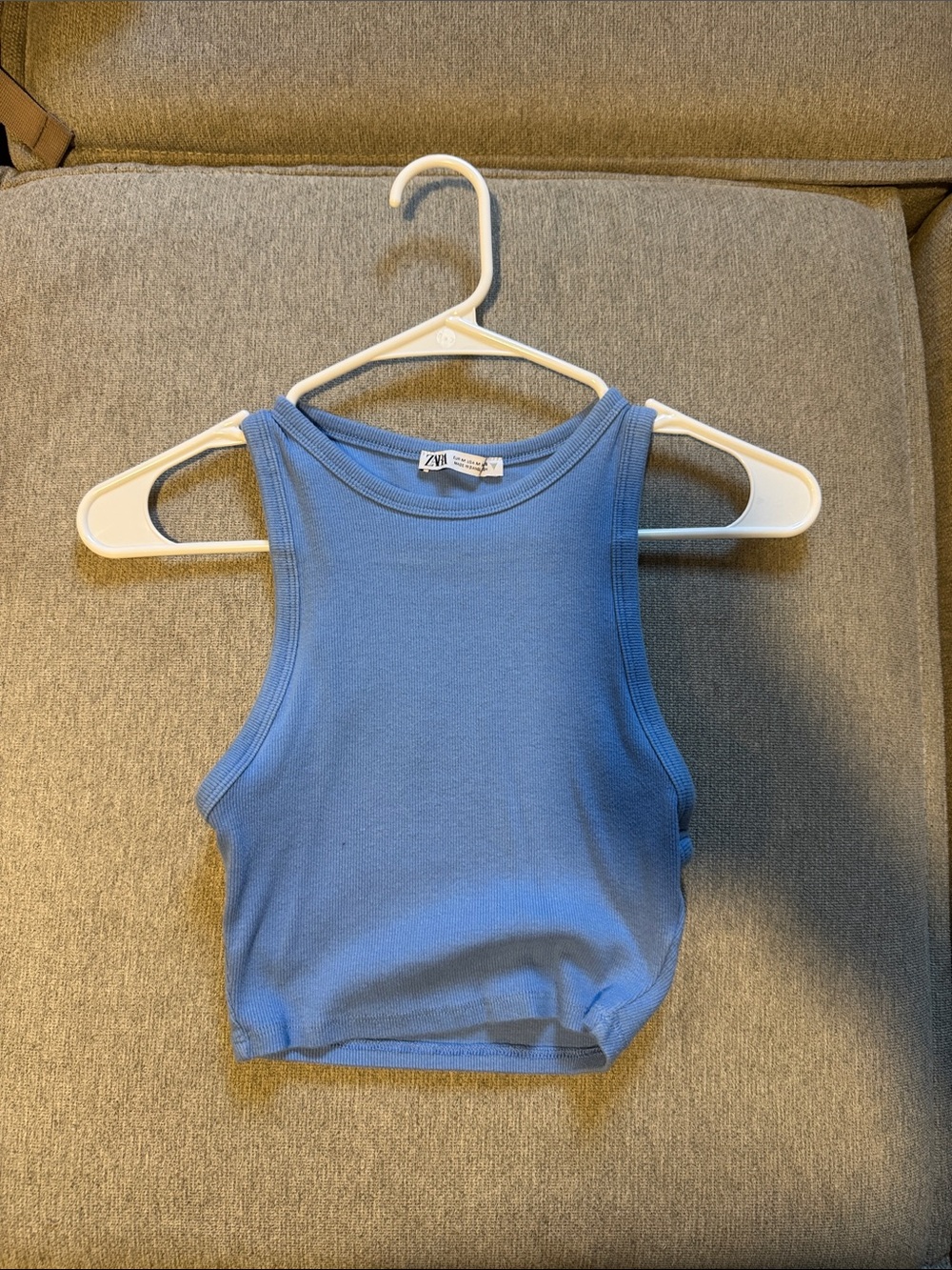 Zara Ribbed Tank Top